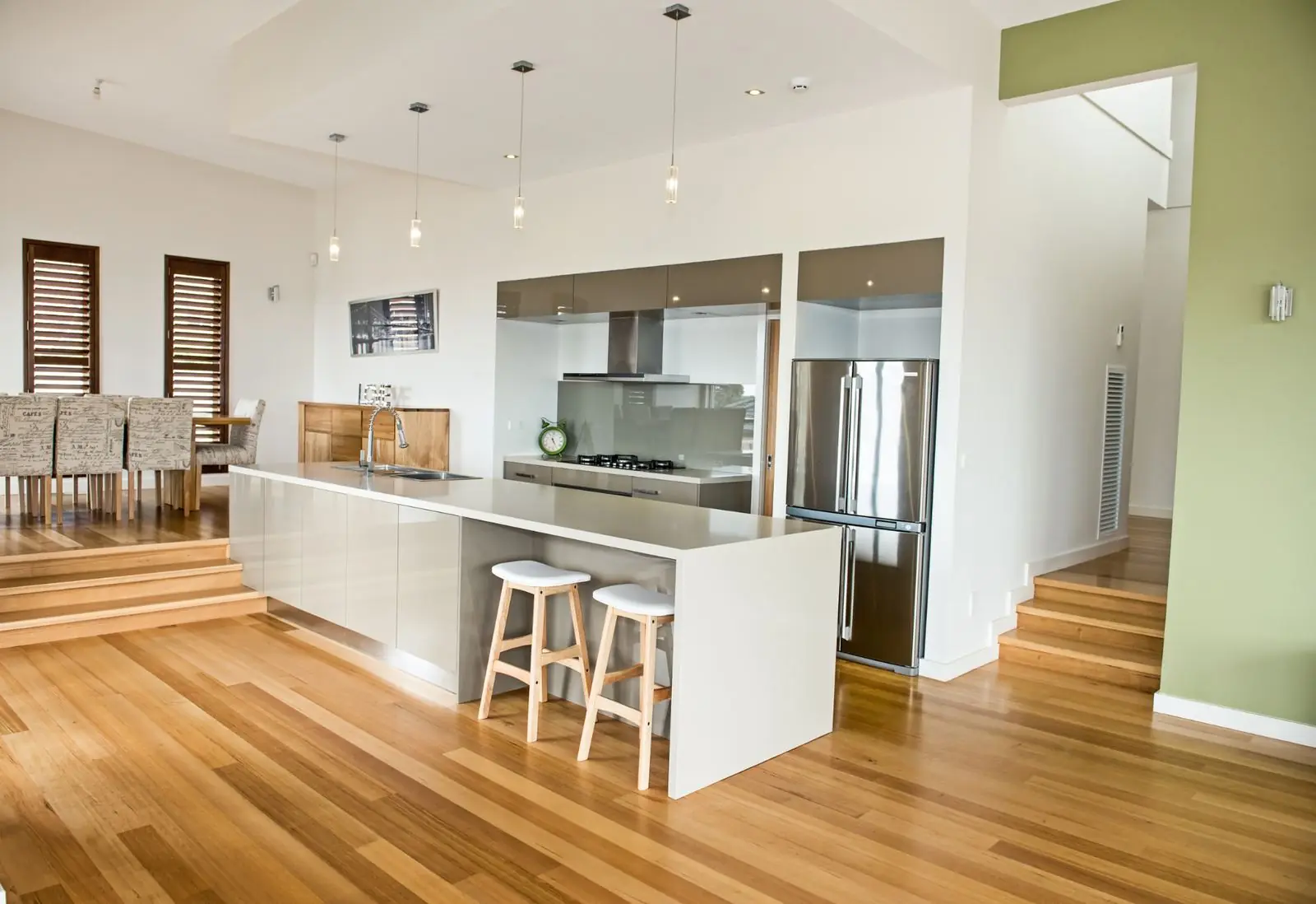 The Kew kitchen — Galley to open-plan reconfigure